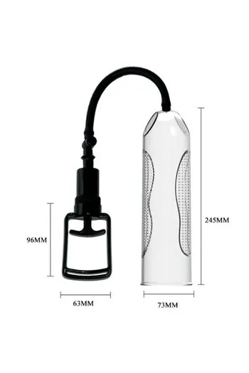 Bomba per Erezione Alexander con Vibrazione - Sistema Sicuro per Principianti