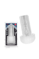 Transparent Pleasure Sleeve Masturbator for PUMP ADDICTED - Intense Visual Experience