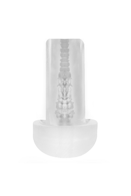 Transparent Pleasure Sleeve Masturbator for PUMP ADDICTED - Intense Visual Experience