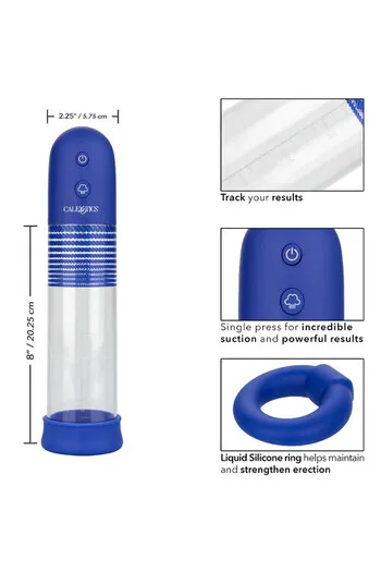 Admiral Rechargeable Automatic Pump with Enhancer Ring - CalExotics