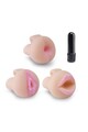 Travel Intimacy Kit for Men | 9-Piece Masturbator and Suction Pump Set