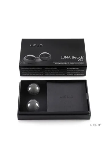LUNA Beads™ Noir - Esercizi Kegel Premium per Salute e Piacere | LELO