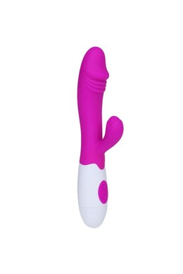 Vibratore Rampante Lilla e Bianco - Stimolazione Clitoridea Intensa