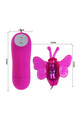 Mariposa Vibrator with Antennae - Waterproof Silicone Stimulator for New Sensations