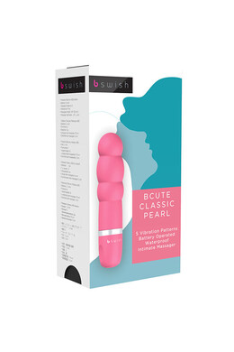 B Cute Classic Pearl Massager - Multifunction Silicone Toy for Ultimate Pleasure