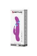 Pretty Love Hale: Massaggiatore Rotante in Silicone Lilla con 30 Modi Vibrazione