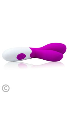Lilac and White Climbing Vibrator - Premium Clitoral and Vaginal Stimulation