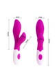 Lilac and White Climbing Vibrator - Premium Clitoral and Vaginal Stimulation