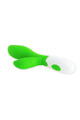 Elegant Green and White Rabbit Vibrator - 30 Vibration Modes | Pretty Love