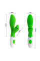 Vibratore Elegante Verde e Bianco - 30 Modalità di Vibrazione | Pretty Love