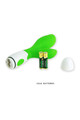 Vibratore Elegante Verde e Bianco - 30 Modalità di Vibrazione | Pretty Love