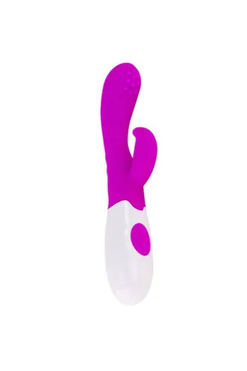 Elegant Lilac and White Climbing Vibrator - Intense Stimulation | Pretty Love