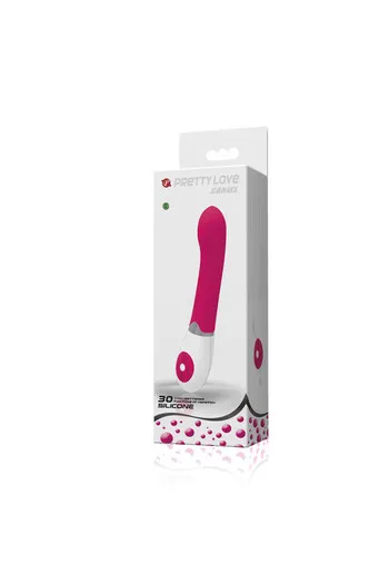 Vibratore Daniel Pretty Love - Elegante Massaggiatore Viola e Bianco