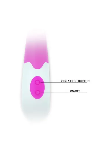 Bishop Vibrator in Lilac and White - Powerful Stimulation & Elegant Design | Pretty Love