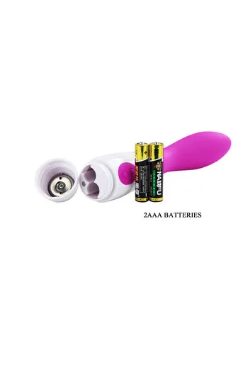 Bishop Vibrator in Lilac and White - Powerful Stimulation & Elegant Design | Pretty Love