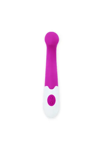 Charles Vibrator in Lilac and White - Premium Quality with 30 Vibration Modes