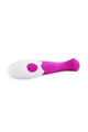Charles Vibrator in Lilac and White - Premium Quality with 30 Vibration Modes