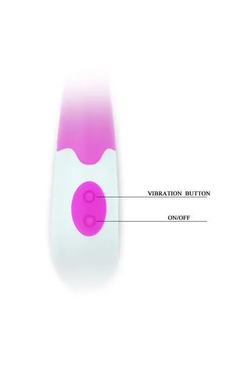 Vibratore Charles Lilla e Bianco - Qualità Premium e 30 Modalità