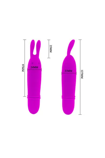 Boyce Mini Vibrator Massager in Lilac - Intense Clitoral Stimulation | Pretty Love
