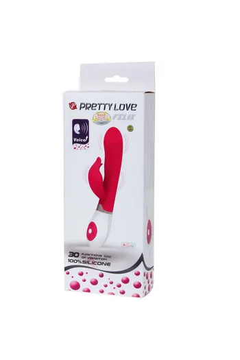 Felix di Pretty Love: Vibratore con Controllo Vocale e 30 Modalità