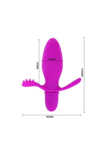 Fith Vibratore Clitoride e Perineo - 10 Funzioni di Vibrazione | Pretty Love