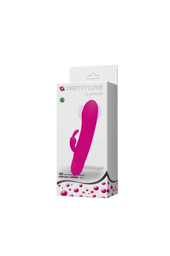 Caesar Mini Vibrator Lilac - Vaginal & Clitoral Stimulation | Pretty Love