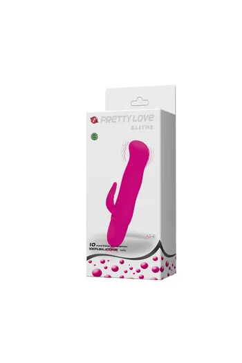 Blithe Lilac Mini Vibrator Massager - Dual Stimulation for Ultimate Pleasure