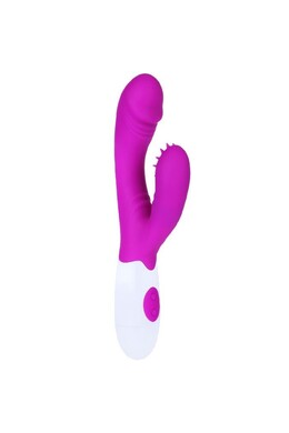 Vibratore Rampante Lilla e Bianco - Stimolazione Clitoridea Irresistibile | Pretty Love