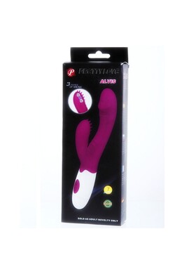 Lilac and White Climbing Vibrator - Irresistible Clitoral Stimulation | Pretty Love
