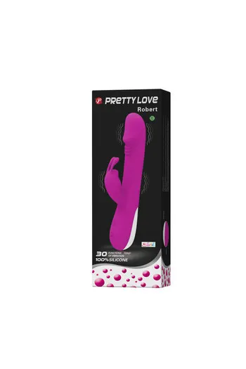 Vibratore Robert con Stimolatore Clitorideo - 30 Funzioni