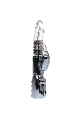 High-Tech Multifunction Vibrator with Rotating Beads and Tongue - Unique Pleasure Experiences