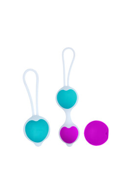 Pretty Love Hegel Ball Set - Enhance Your Orgasms with Silicone Vaginal Balls