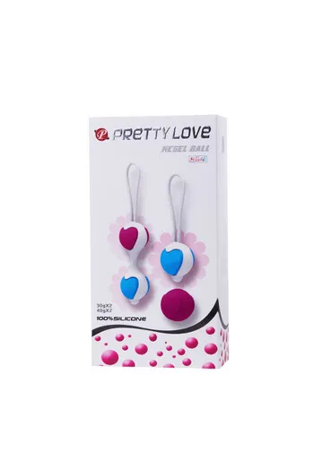 Pretty Love Hegel Ball Set - Enhance Your Orgasms with Silicone Vaginal Balls
