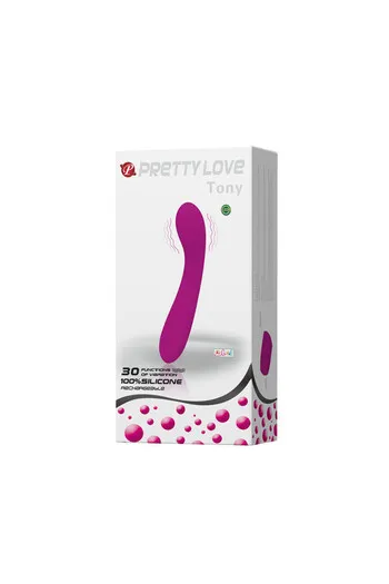 Tony Purple Vibrator - Premium Quality and Ergonomic Design