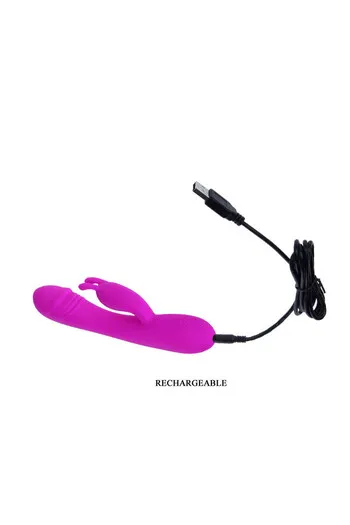 Hunter Realistic Vibrator with 2 Powerful Motors | Pretty Love