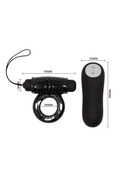 Anello Vibro-Remoto per Coppie - Controllo del Piacere e Potenziamento Maschile