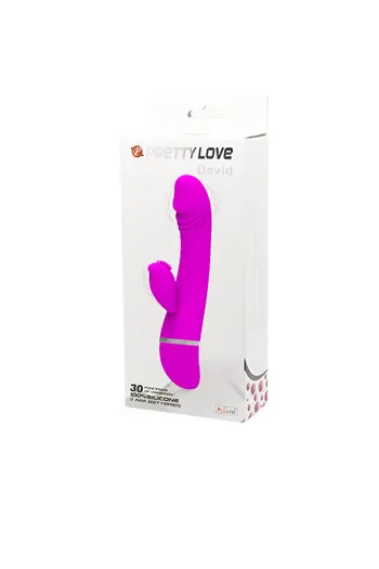 David - Vibratore Completo con Doppio Motore | Pretty Love