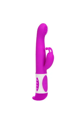 Hugh: Oscillating G-Spot Stimulator with Clitoral Massager | Pretty Love