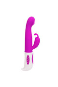 Hugh: Stimolatore Vaginale Oscillante con Clitoride | Pretty Love