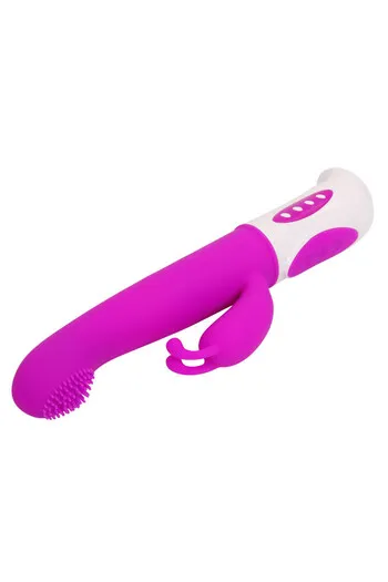 Hugh: Oscillating G-Spot Stimulator with Clitoral Massager | Pretty Love