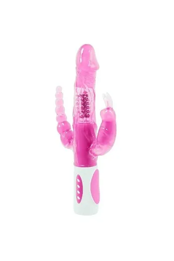 Pretty Bunny: Vibrotore Rotante Multifunzione con 12 Velocità e Stimolazione Anal