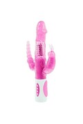 Pretty Bunny: Vibrotore Rotante Multifunzione con 12 Velocità e Stimolazione Anal