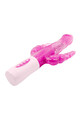 Pretty Bunny: Multifunction Rotating Vibrator with 12 Speeds and Anal Stimulation