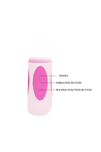Pretty Bunny: Vibrotore Rotante Multifunzione con 12 Velocità e Stimolazione Anal