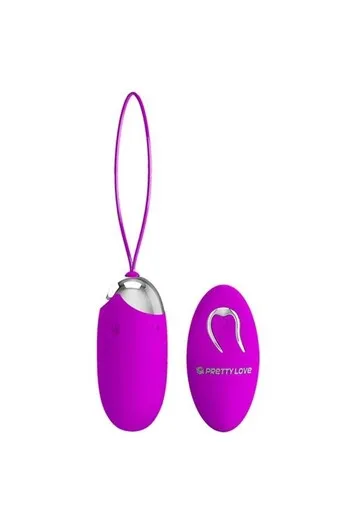 Stimolatore a Uovo Elegante Pretty Love - 12 Funzioni Vibrazione, Ricaricabile