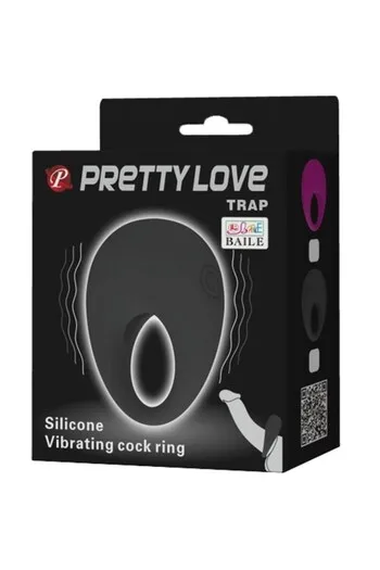 Pretty Love Trap: Anello Vibro-Stimolante per Potenziare Erezione e Piacere di Coppia