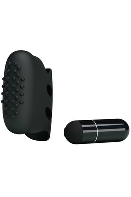 Textured Vibrating Finger Sleeve - Advanced Manual Stimulation | Pretty Love