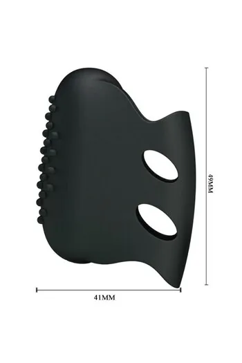 Textured Vibrating Finger Sleeve - Advanced Manual Stimulation | Pretty Love