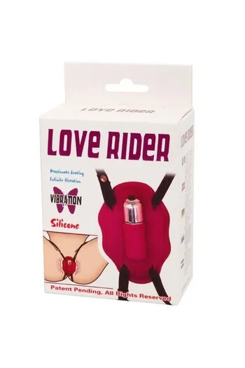 Love Rider: Arnese Elastico con Vibrazione per Piacere Intimo | Stile e Stimolazione