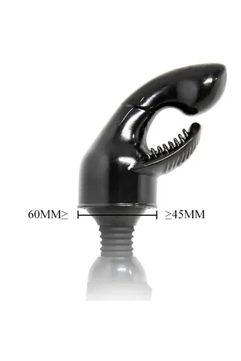 Interchangeable Massager Head - Dual G-Spot and Clitoral Stimulation